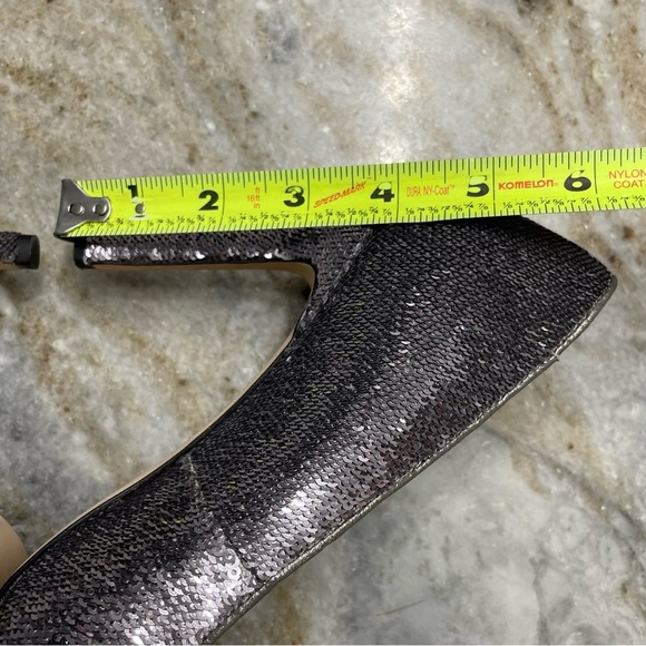 Sam Edelman Women's  Hazel Pointy Toe Metallic Sequin Pumps Shoes Size 8 - Picture 9 of 11